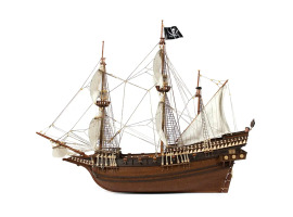 обзорное фото Сборная деревянная модель 1/100 Пиратский корабль "Buccaneer" OcCre 12002 Корабли