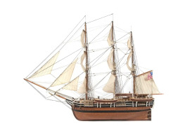 обзорное фото Збірна дерев'яна модель 1/60 Американське китобійне судно «Essex» OcCre 12006 Кораблі