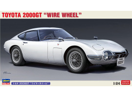 обзорное фото Збірна модель 1/24 Автомобіль Toyota 2000GT 'Wire Wheel' Hasegawa 20617 Автомобілі 1/24