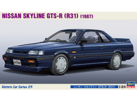 обзорное фото Збірна модель 1/24 Автомобіль Nissan Skyline GTS-R R31 1987 Hasegawa 21129 Автомобілі 1/24