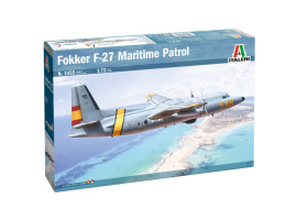 обзорное фото Збірна модель 1/72 Літак Fokker F-27 Maritime Patrol Italeri 1455 Літаки 1/72