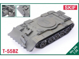 обзорное фото Assembly model 1/35 T-55BZ SKIF MK246 Armored vehicles 1/35