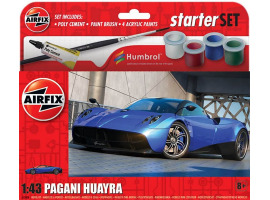 обзорное фото Scale model 1/43 car Pagani Huayra starter kit Airfix A55008 Cars 1/43