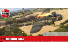 обзорное фото Scale model 1/72 German bomber Dornier Do17z Airfix A05010A Aircraft 1/72