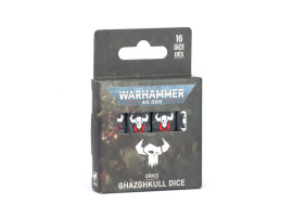 Игровые кубы Warhammer 40000 - ORKS - GHAZGHKULL DICE
