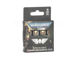 обзорное фото Игровые кубы Warhammer 40000 - ASTRA MILITARUM - COMMISSAR YARRICK DICE Кубы