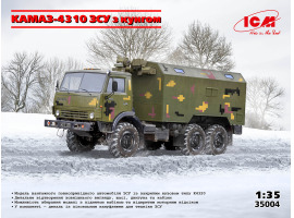 Збірна модель 1/35 КамАЗ-4310 ЗСУ із кунгом ICM 35004