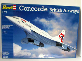 обзорное фото Concorde British Airways Літаки 1/72