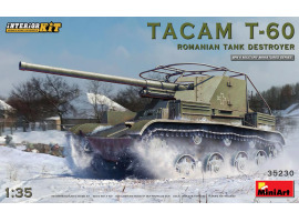 обзорное фото TACAM T-60 with interior Armored vehicles 1/35