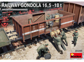 обзорное фото Напіввагон "Gondola" 16,5-18 т Залізниця 1/35