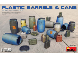 обзорное фото Plastic Barrels and Canisters Accessories 1/35