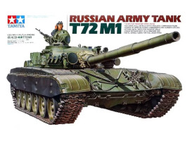 обзорное фото Сборная модель 1/35 танк T72M1 Тамия 35160 Бронетехника 1/35