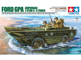 Scale model 1/35 Armored amphibious vehicle FORD GPA Tamiya 35336
