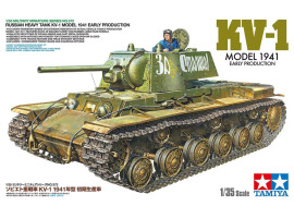Scale plastic model 1/35 Tank KV-1 Early version 1941 Tamiya 35372