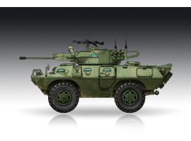 обзорное фото Збірна модель 1/72 Американський колісний бронеавтомобіль V-150 Commando з гарматою 20-мм Trumpeter 07441 Бронетехніка 1/72