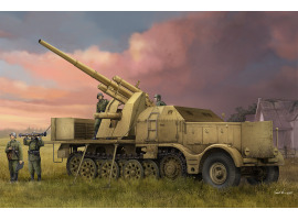 обзорное фото Збірна модель 1/35 18-тонна напівгусенична 88-мм зенітна самохідна артилерійська установка Trumpeter 09577 Бронетехніка 1/35