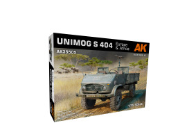 обзорное фото Позашляховик UNIMOG S 404 (Європа та Африка) Автомобілі 1/35