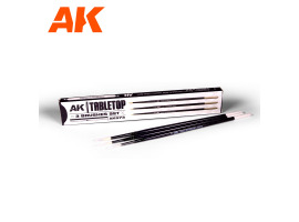 обзорное фото AK TABLE TOP BRUSHES SET 0,1,2 Brushes