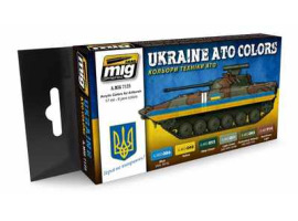 обзорное фото UKRAINE ATO COLORS Paint sets