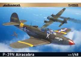 обзорное фото Scale model 1/48 Airplane P-39N Airacobra Eduard 8067 Aircraft 1/72