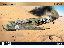 Scale model 1/48 Airplane Bf 108 Eduard 8078