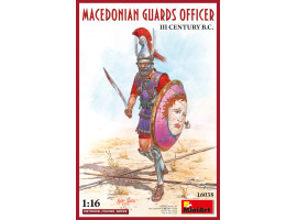 Сборная модель 1/16 Фигура Офицер македонской гвардии III в. до н. э. МиниАрт 16038