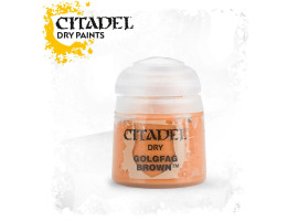 обзорное фото Citadel Dry: Golgfag Brown Acrylic paints