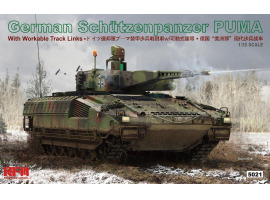 обзорное фото Збірна модель 1/35 Німецька БМП Schutzenpanzer PUMA з робочими траками RFM RM-5021 Військова техніка