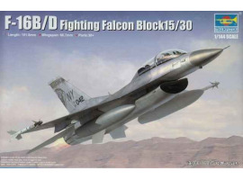 обзорное фото F-16B/D Fighting Falcon Block15/30/32 Літаки 1/144