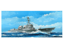 обзорное фото Збірна модель 1/350 Військовий корабель ВМС США Forrest Sherman (DDG-98) Trumpeter 04528 Флот 1/350