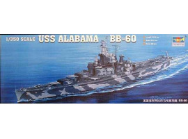 обзорное фото USS ALABAMA BB-60 Флот 1/350