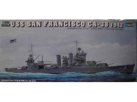 обзорное фото Scale model 1/350 USS San Francisco CA-38 (1942) Trumpeter 05309 Fleet 1/350