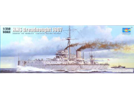 Сборная модель 1/350 Линкор Королевского флота HMS Dreadnought, 1907 Трумпетер 05328