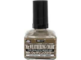 обзорное фото Weathering Color Matt Umber (40ml) / Смывка грязно-коричневая, 40 мл Washes