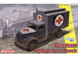 обзорное фото German Ambulance Truck Armored vehicles 1/35
