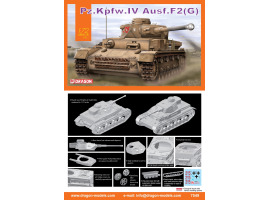 обзорное фото Pz.Kpfw.IV Ausf.F2(G) Armored vehicles 1/72