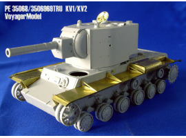 обзорное фото Photo Etched set for 1/35 KV1/KV2 Tank (For TRUMPETER) Фототравлення