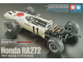 обзорное фото Збірна модель 1/20 Автомобіль Хонда RA272 (Переможець у Мексиці 1965 року) Tamiya 20043 Автомобілі 1/20