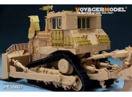 обзорное фото Modern US Army D9R Armored BullDoze Фототравление