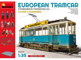 обзорное фото European tramcar Cars 1/35