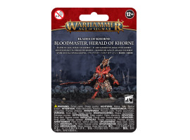 обзорное фото BLADES OF KHORNE: BLOODMASTER HERALD OF KHORNE Кхорниты