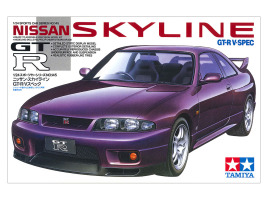 обзорное фото Scale model 1/24 car Nissan Skyline GTR V.Spec Tamiya 24145 Cars 1/24