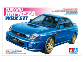 обзорное фото Збірна модель 1/24 Автомобіль Subaru Impreza WRX STI Tamiya 24231 Автомобілі 1/24