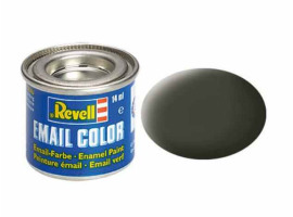 обзорное фото Желто-оливковая матовая olive yellow mat Эмалевые краски