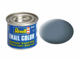 обзорное фото Синевато-серая матовая greyish blue mat  Емалеві фарби