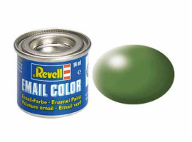 обзорное фото Цвет папоротника шелковисто-матовая green silk  Enamel paints