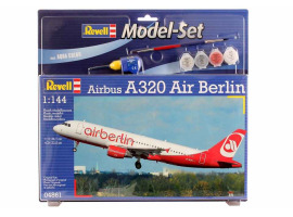 обзорное фото Gift set Airbus A320 AirBerlin Aircraft 1/144