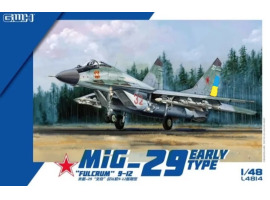 Сборная модель 1/48 Самолет МиГ-29 9-12 Fulcrum ранняя версия L4814