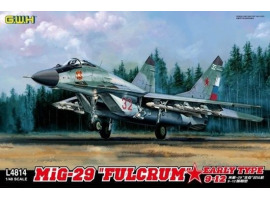 обзорное фото Збірна модель 1/48 Літак MiG-29 9-12 Fulcrum рання версія Great Wall Hobby L4814 Літаки 1/48