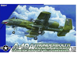 обзорное фото Збірна модель 1/72 Літак Fairchild Republic A-10 A Thunderbolt II Great Wall Hobby L7216 Літаки 1/72